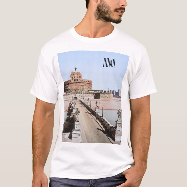Castel Sant'Angelo in Rom T-Shirt (Vorderseite)