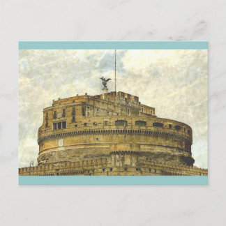 Castel sant'angelo postkarte