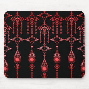 CASTELLINA JEWELS: ORNATE ROT GOTH MOUSEPAD