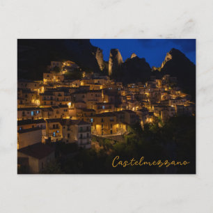 Castelmezzano Basilicata Italia Landschaftlich Postkarte