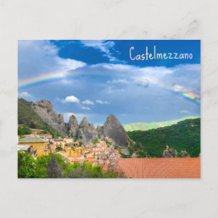 Castelmezzano Basilicata Italia Postkarte