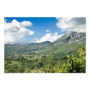 Castelnuovo di Garfagnana, Toskana, Italien - 2 Fotodruck