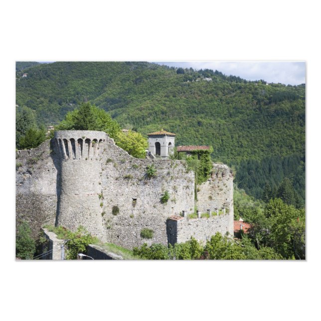 Castelnuovo di Garfagnana, Toskana, Italien - A Fotodruck (Vorne)
