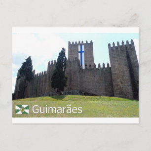 Castelo de Guimarães, Portugal Postkarte
