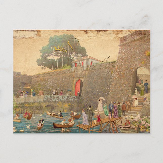 Castelo de São Tiago. Postkarte (Vorderseite)