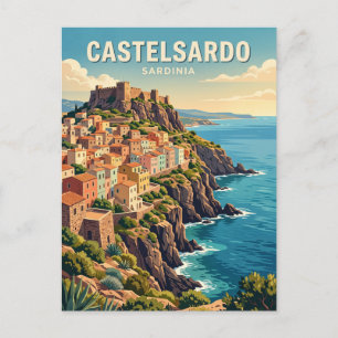 Castelsardo Italien Postkarte