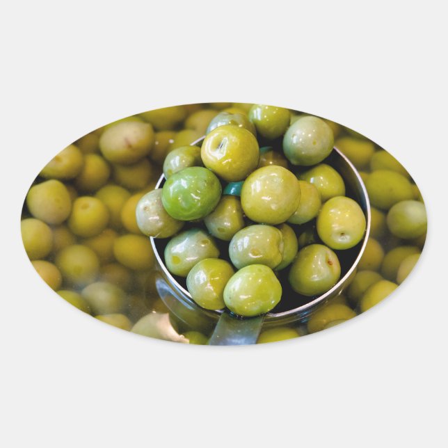 Castelvetrano Ovaler Aufkleber (Vorderseite)
