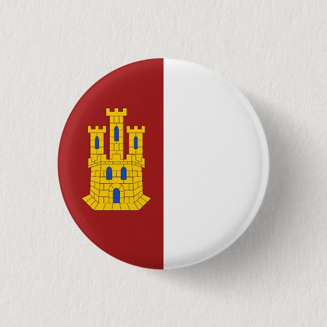 Castilla La Mancha - Spanien Button (Vorderseite)