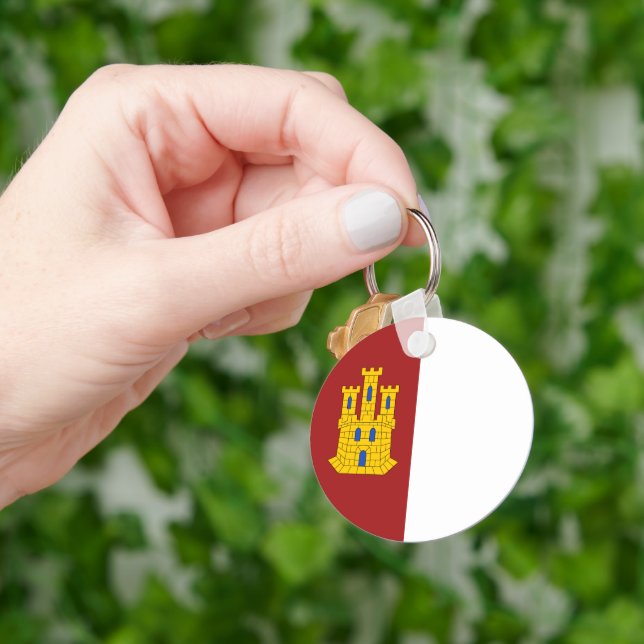 Castilla La Mancha - Spanien Schlüsselanhänger (Hand)