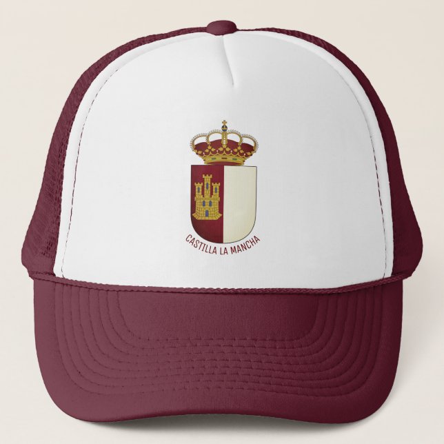 Castilla La Mancha - Spanien Truckerkappe (Vorderseite)