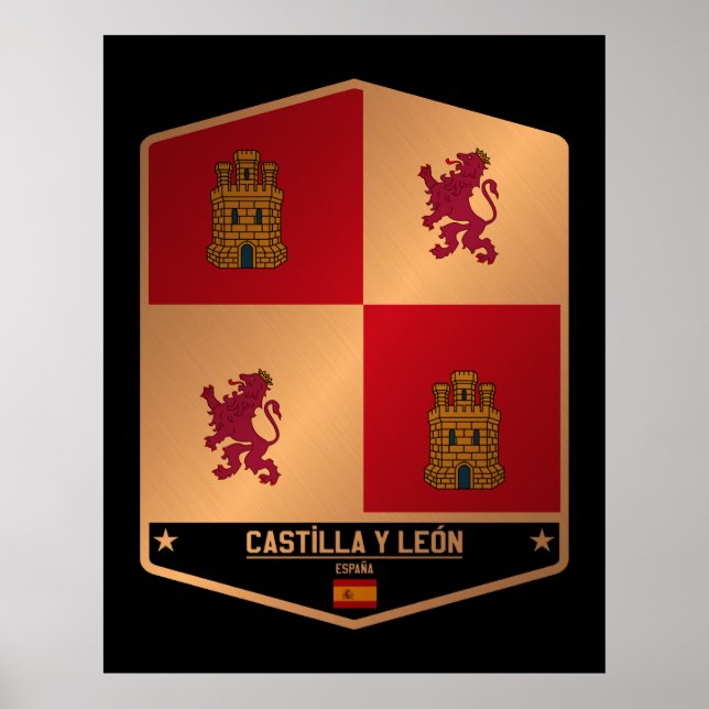 Castilla y León Poster (Vorne)