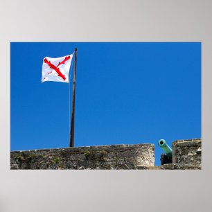 Castillo de San Marcos, Nationaldenkmal, Florida Poster