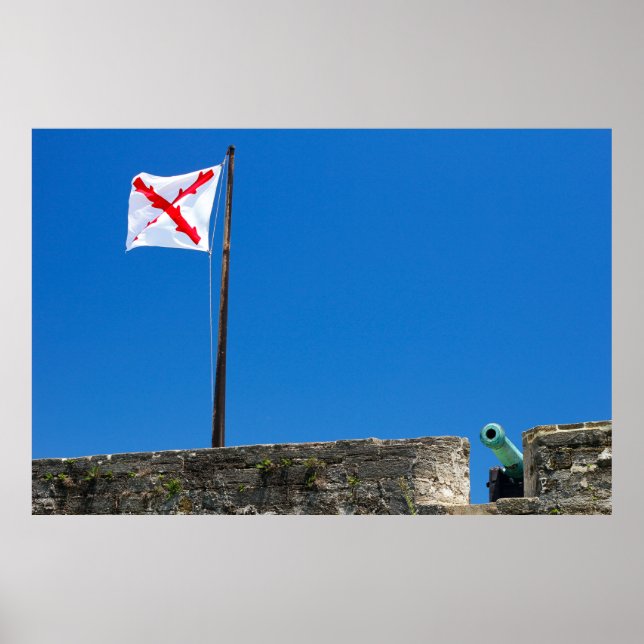 Castillo de San Marcos, Nationaldenkmal, Florida Poster (Vorne)