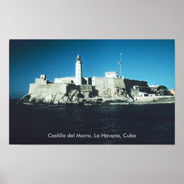 Castillo del Morro, La Havana Kuba Poster (Vorne)