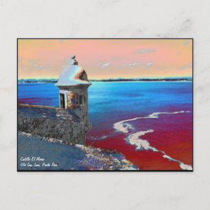 Castillo El Morro -1 Postkarte