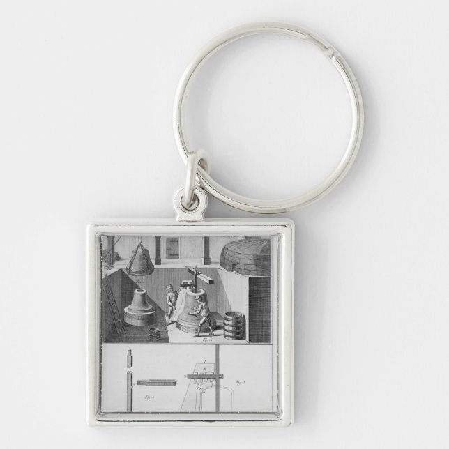 Castingglocken, Illustration von 'Encyclopedia Schlüsselanhänger (Vorne)