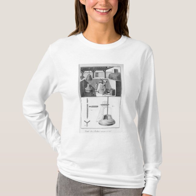 Castingglocken, Illustration von 'Encyclopedia T-Shirt (Vorderseite)