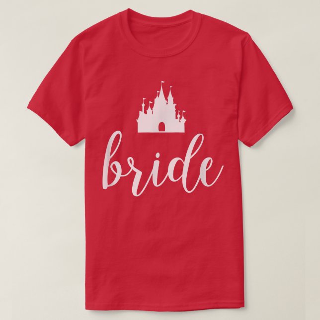 Castle BrideWedding T-Shirt (Design vorne)