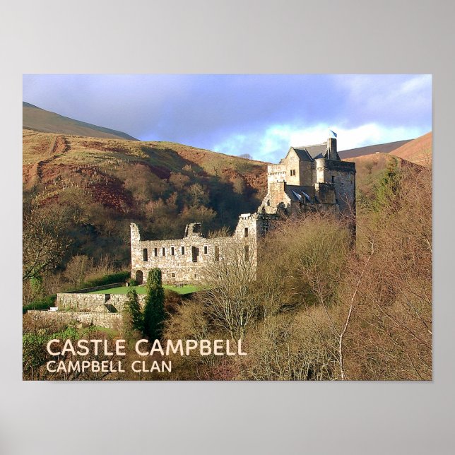 Castle Campbell - Campbell Clan Poster (Vorne)