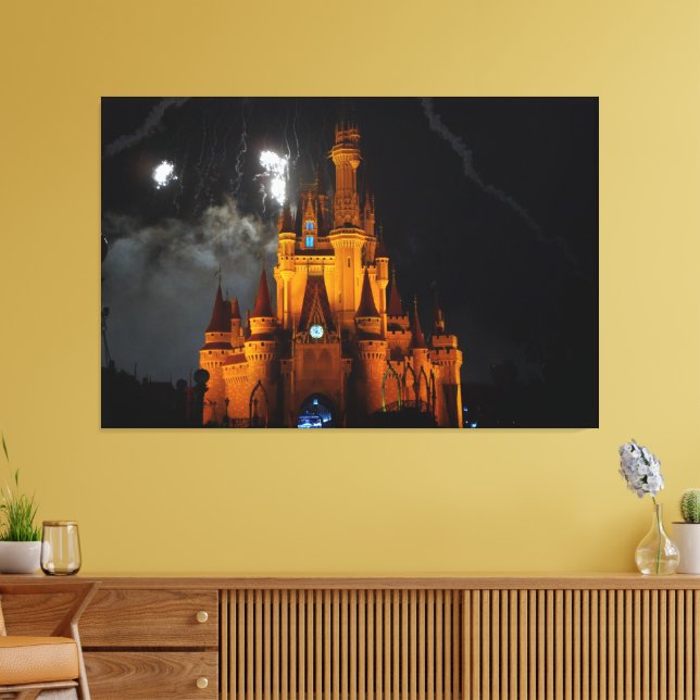 Castle Canvas Leinwanddruck (Insitu (Wohnzimmer))