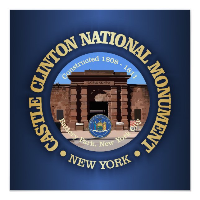 Castle Clinton (NM) Poster (Vorderseite)