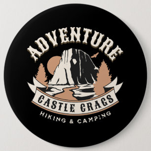 Castle Crags State Park Kalifornien Button