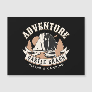 Castle Crags State Park Kalifornien Magnetkarte