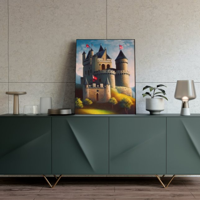 Castle Digital Fantasy Art Poster #06 (Von Creator hochgeladen)