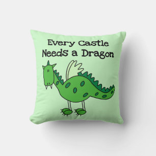 Castle Dragon Kissen