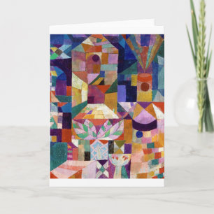 Castle Garden, Paul Klee Karte