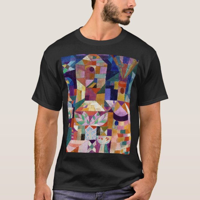 Castle Garden, Paul Klee T-Shirt (Vorderseite)
