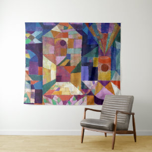 Castle Garden, Paul Klee Wandteppich