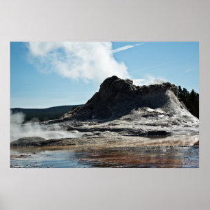 Castle Geyser 2 Print Poster