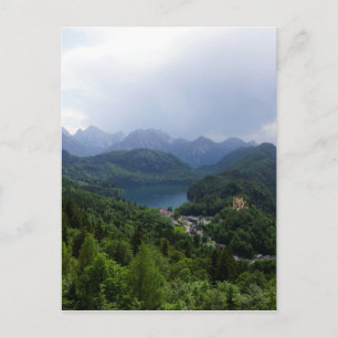 Castle Herren Chiemsee Bavaria Postkarte