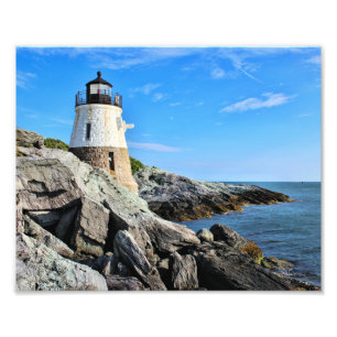 Castle Hill Lighthouse, Rhode Island Fotodruck
