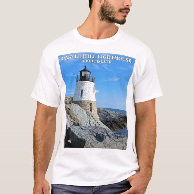 Castle Hill Lighthouse, Rhode Island T-Shirt (Vorderseite)