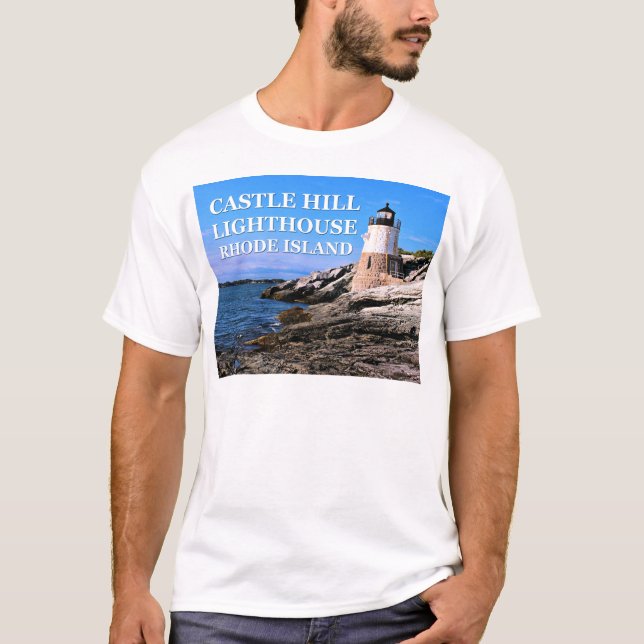 Castle Hill Lighthouse, Rhode Island T-Shirt (Vorderseite)