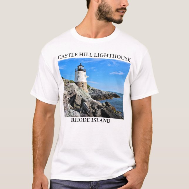 Castle Hill Lighthouse, Rhode Island T-Shirt (Vorderseite)