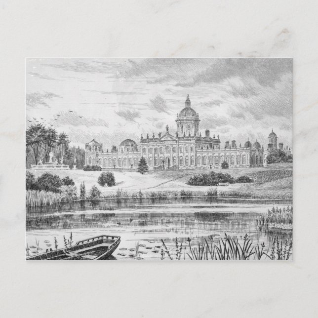 Castle Howard Postkarte (Vorderseite)