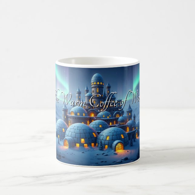 Castle of Winter Hearth Kaffeetasse (Mittel)
