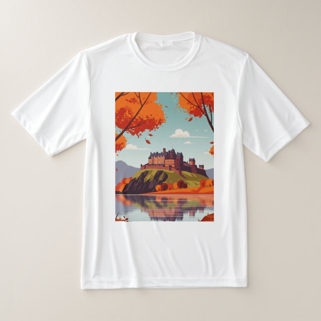 Castle on a mountain T-Shirt (Ablage )