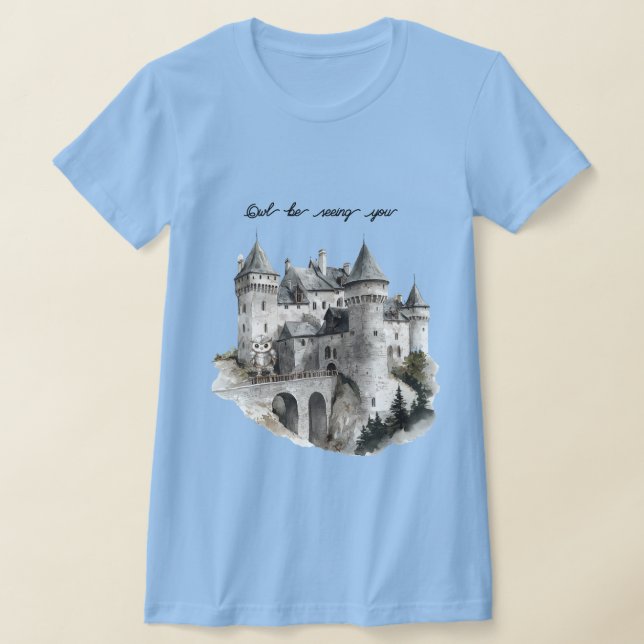 Castle Owl Be Seeing You T-Shirt (Ablage )