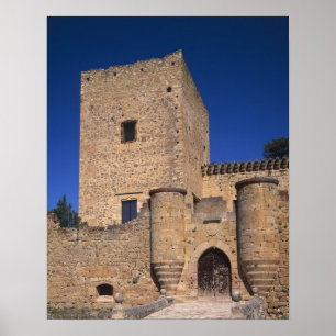 Castle Pedraza, Castilla Leon, Spanien 2 Poster