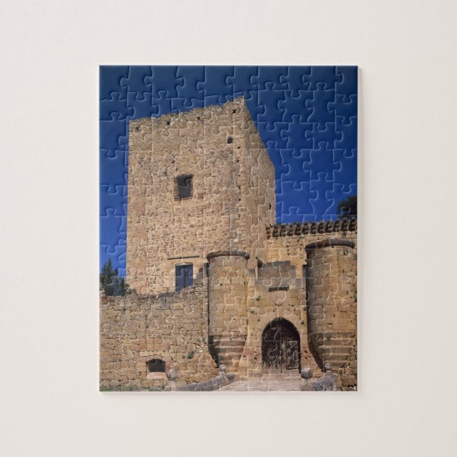 Castle Pedraza, Castilla Leon, Spanien 2 Puzzle (Vertikal)