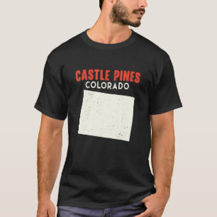 Castle Pines Colorado USA Staat America Travel Col T-Shirt