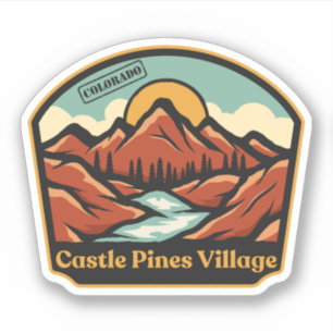 Castle Pines Village, Colorado Aufkleber