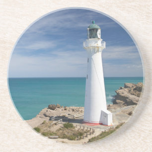 Castle Point Leuchtturm, Castlepoint, Wairarapa, Sandstein Untersetzer