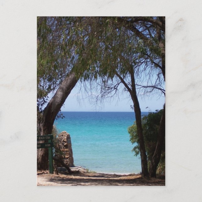 Castle Rock Beach, Western Australien Postkarte (Vorderseite)