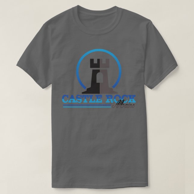 Castle Rock Maine Stephen King T-Shirt (Design vorne)
