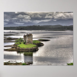 Castle Stalker Appin Argyll Scotland Poster